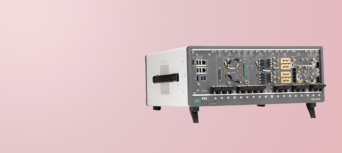 Баннер шасси PXI